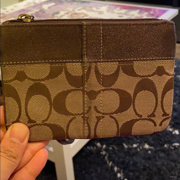 Authentic Coach Wristlet - Picture 2 of 4